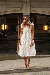 CASSIA White Dress