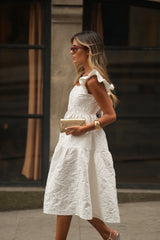 CASSIA White Dress