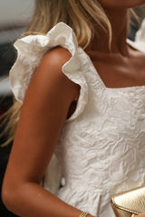CASSIA White Dress