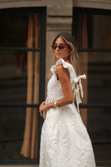CASSIA White Dress