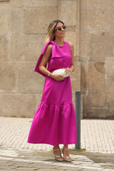 Lace Fúxia Dress