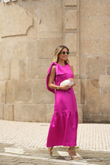 Lace Fúxia Dress