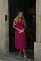 Vestido ROMINA WINE