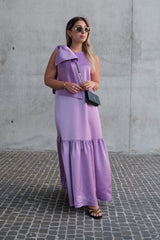 Lace Fuchsia Dress