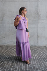 Lace Fuchsia Dress