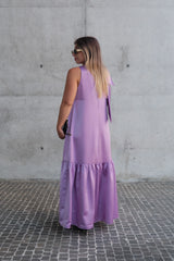Lace Fuchsia Dress