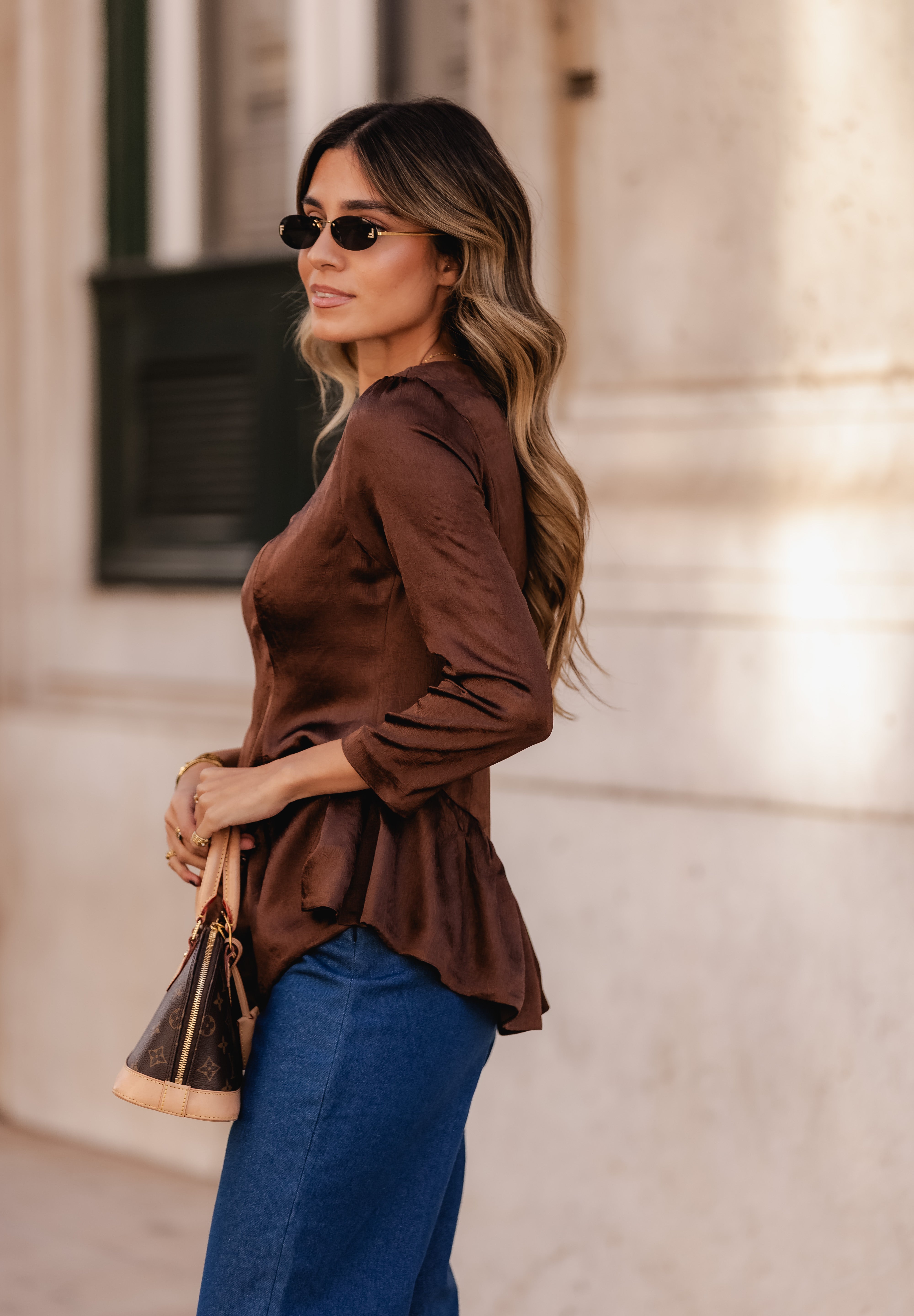 Silky Brown shirt