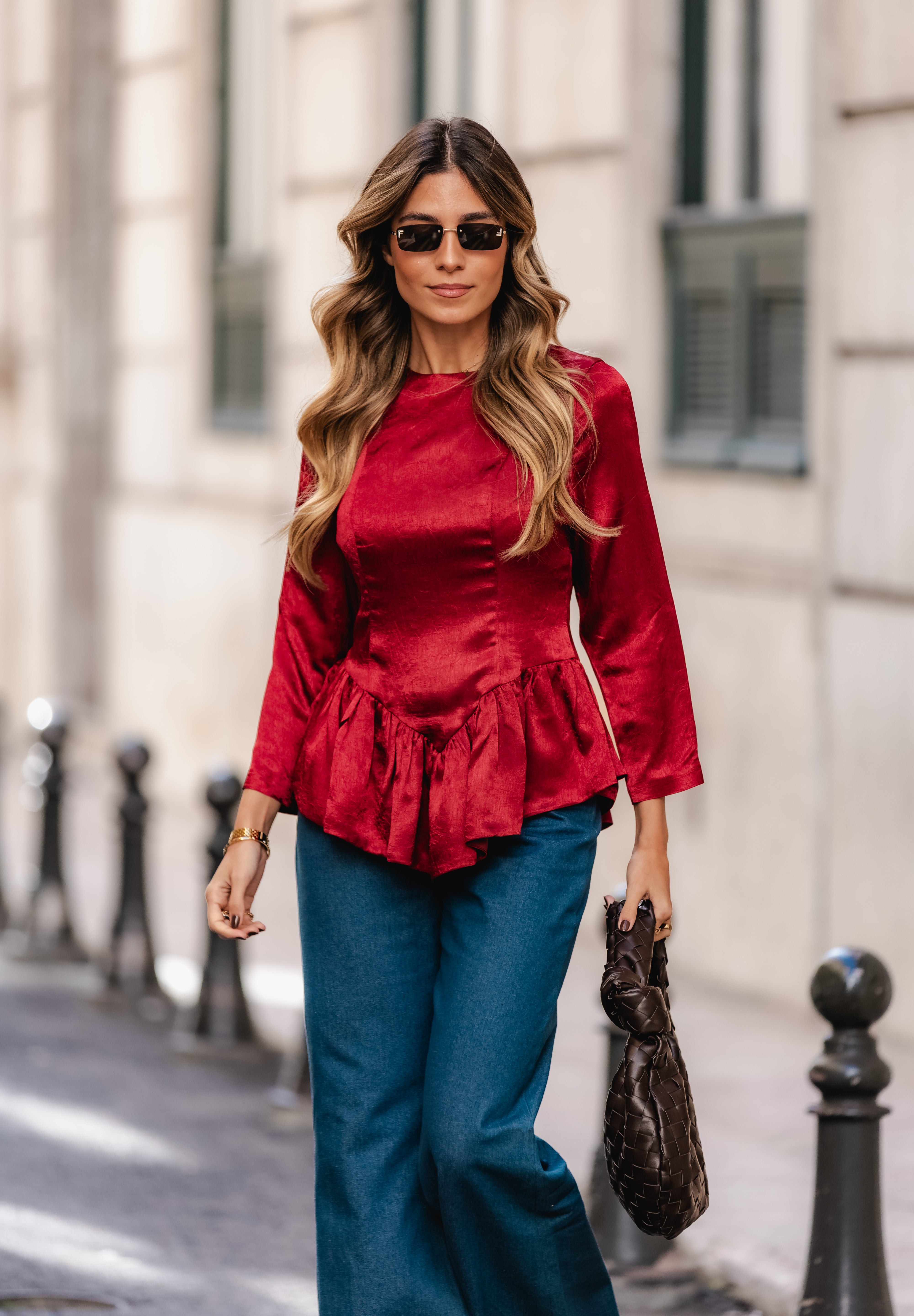 Silky Red shirt