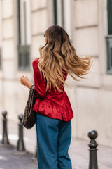 Silky Red shirt