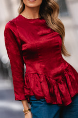 Silky Red shirt