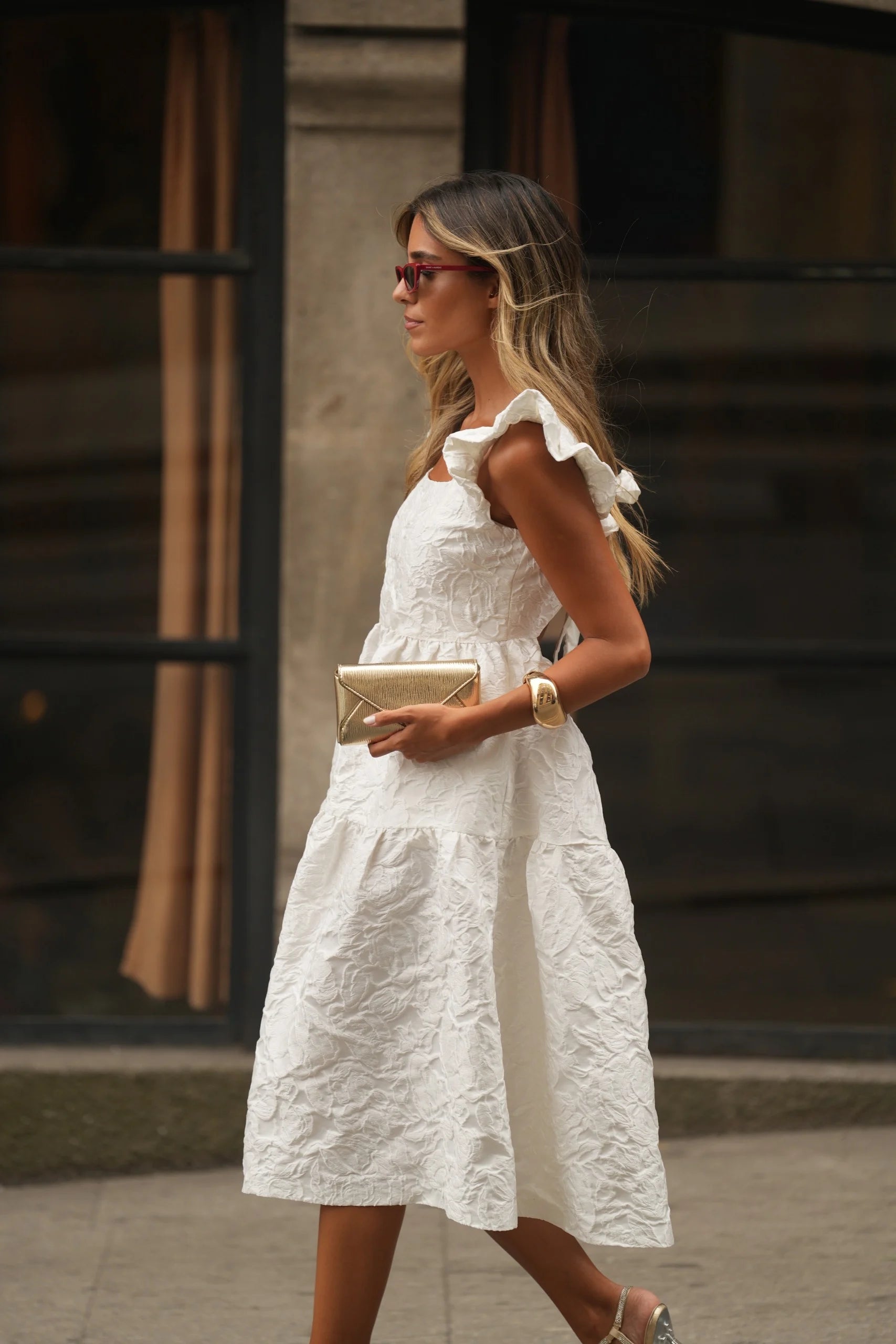 CASSIA White Dress