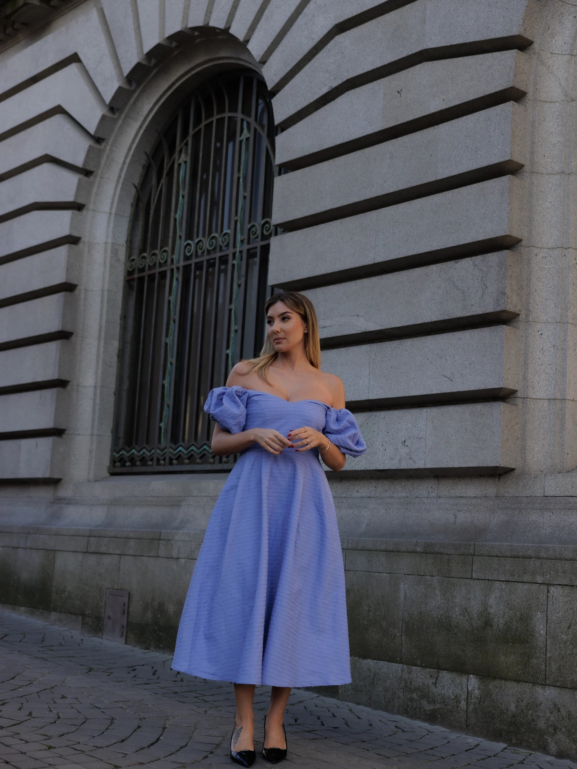 COLLEEN Lilac Dress