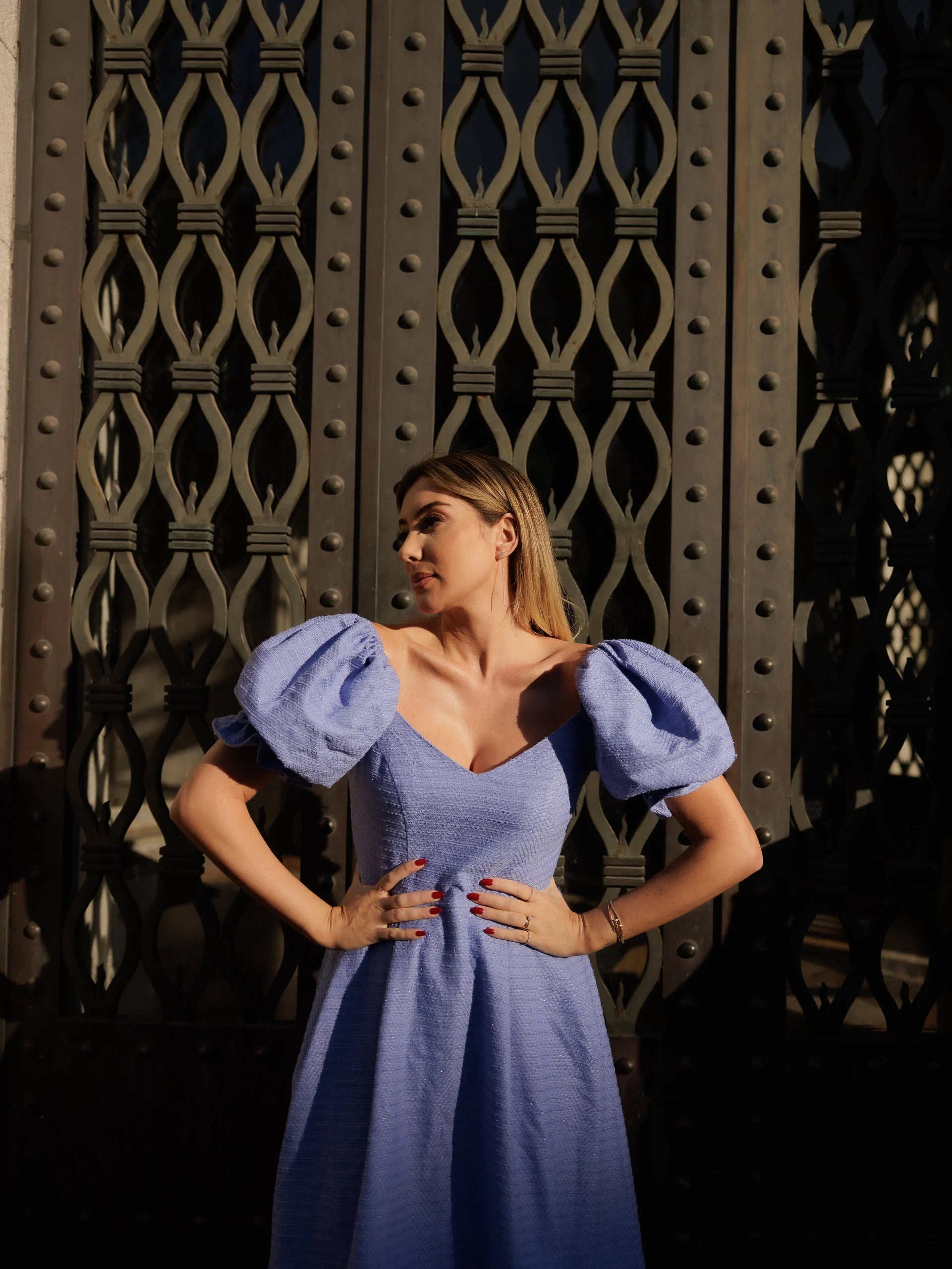 COLLEEN Lilac Dress