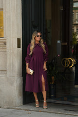 ELY BORDEAUX Dress