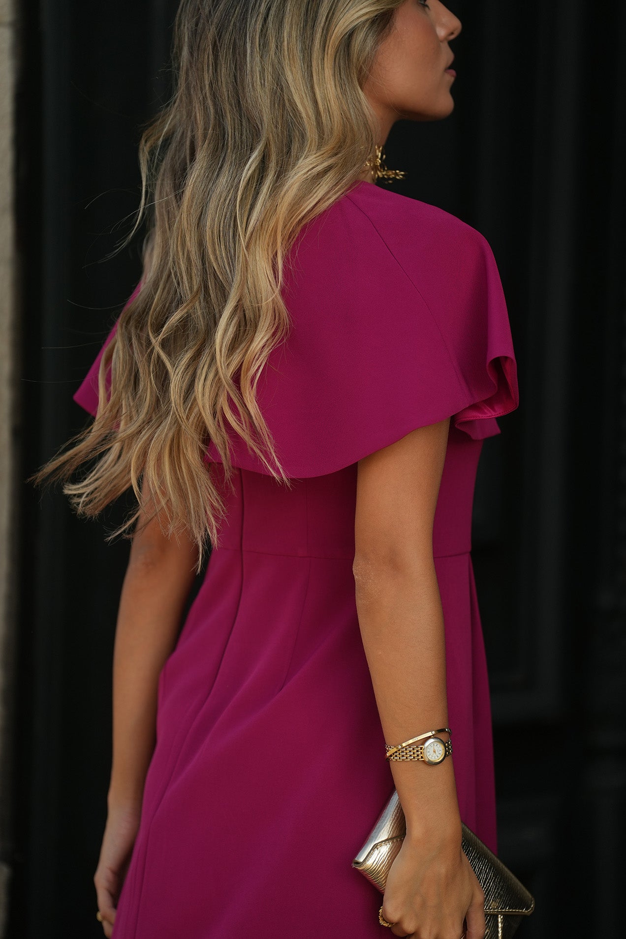 ROMINA WINE Dress