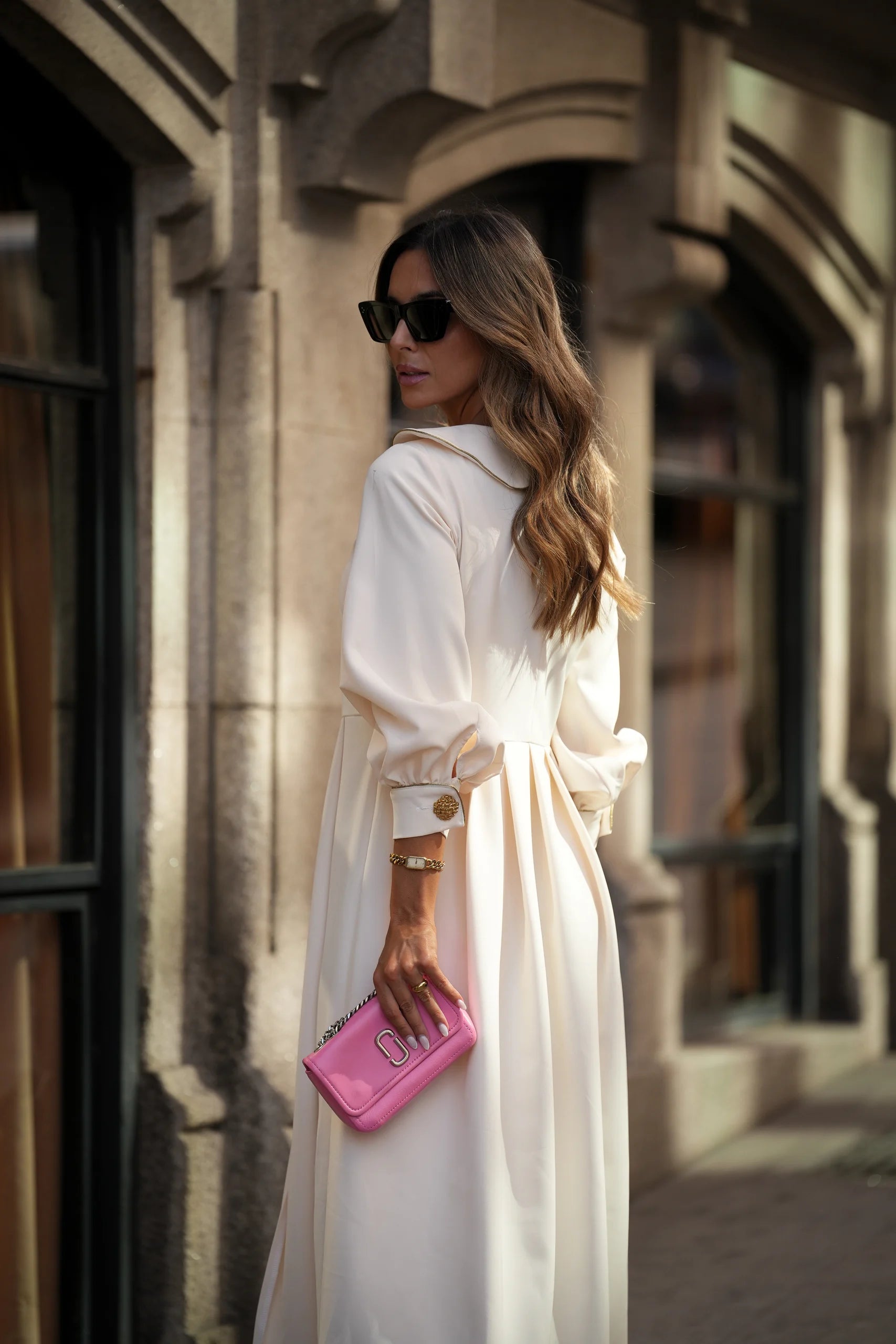 ELY Cream Dress