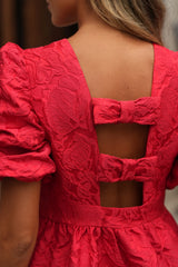 MAHDI Red Dress