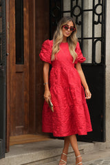 MAHDI Red Dress