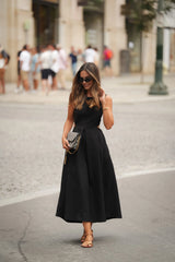 SIYA Black Dress